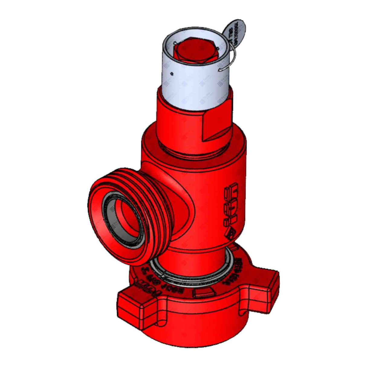 Pressure Relief Valve, 2" 1502 MxF, 15000 psi, STD Service