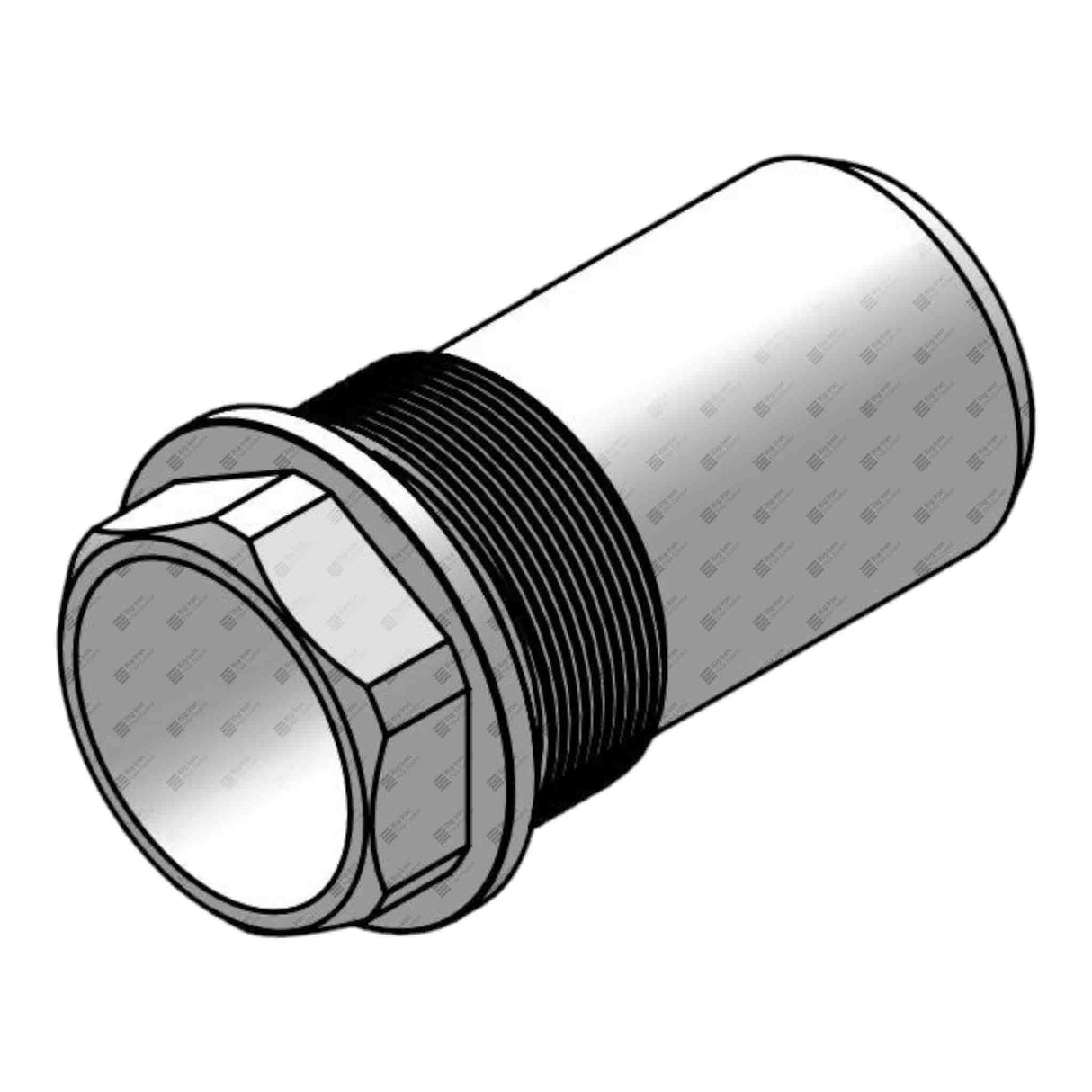 Choke Seat, H2, 4" Nom x 3” Max, SS/FL-TC, 3" OAL