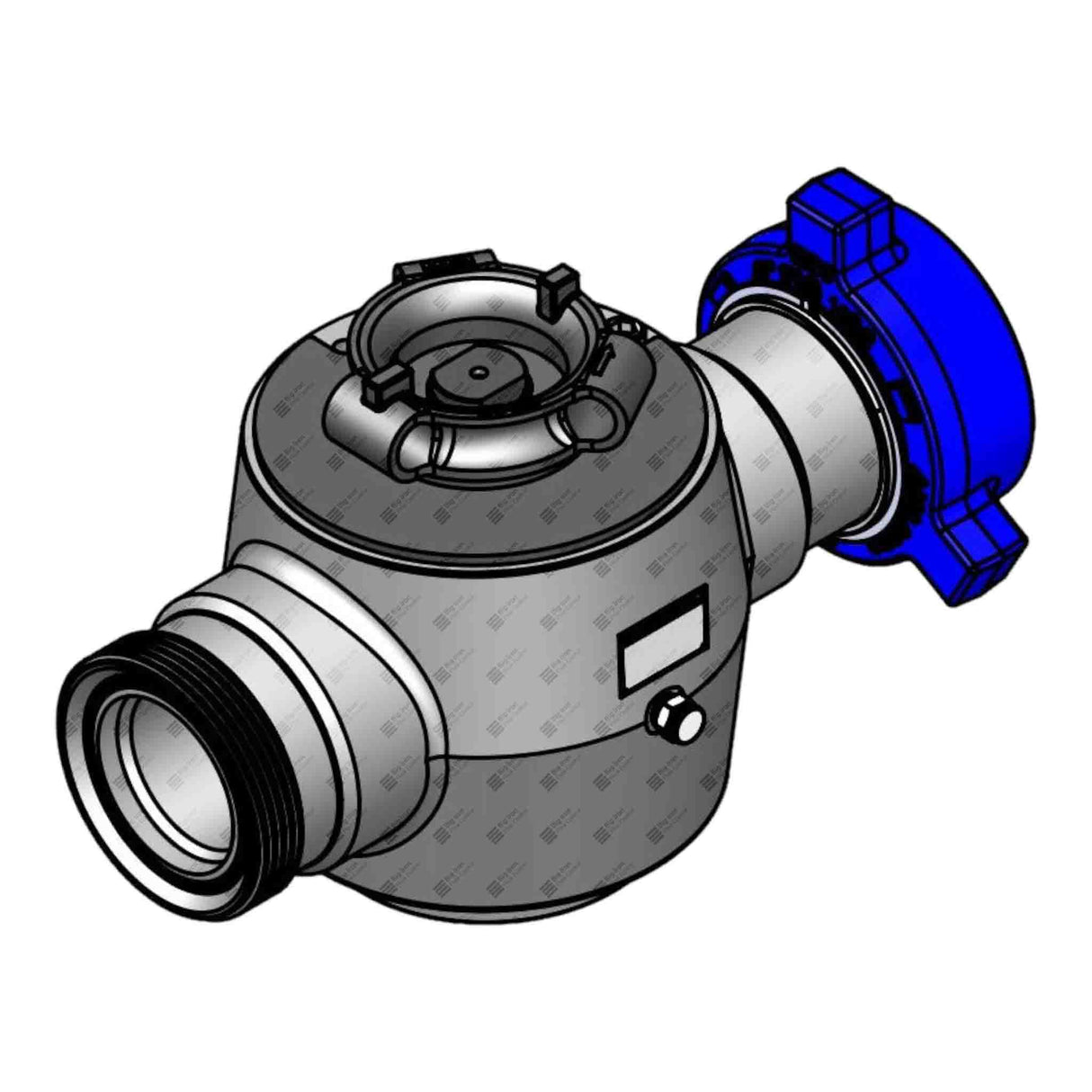 Plug Valve, Manual, TE, 4" 1002 MxF, 10000 psi, STD Service