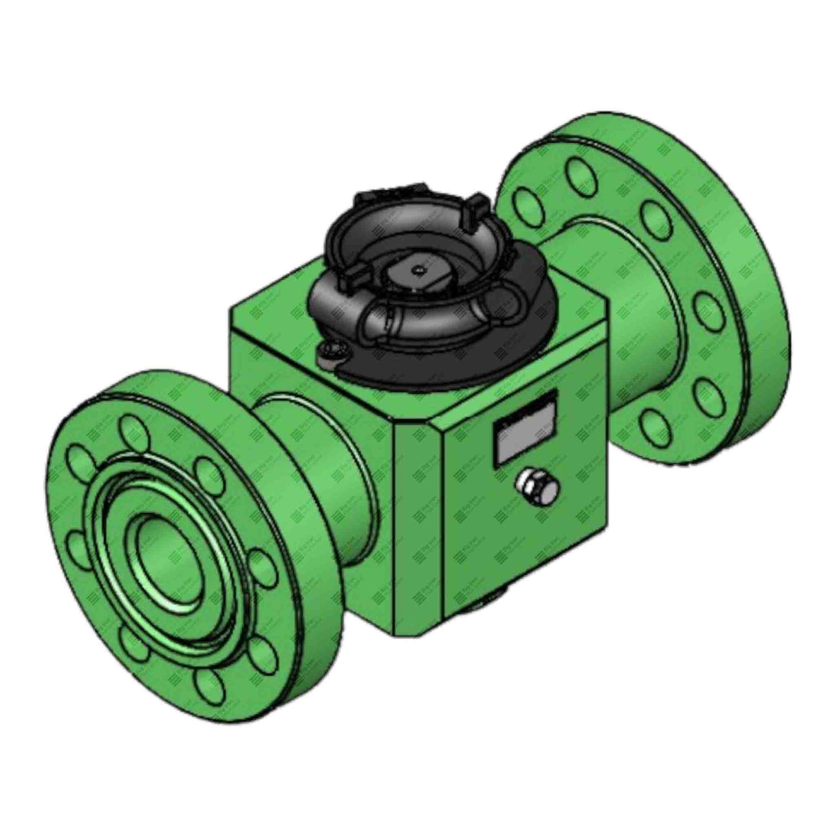 Plug Valve, Manual, BE, 3-1/8" 5M, 5000 psi, Sour Service